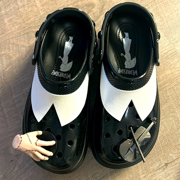 CROCS Shoes Crocs Wednesday Addams Womens Size 9 Poshmark